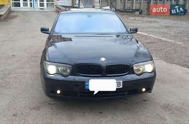 Седан BMW 7 Series 2002 в Ужгороде