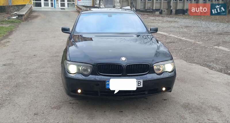 Седан BMW 7 Series 2002 в Ужгороде