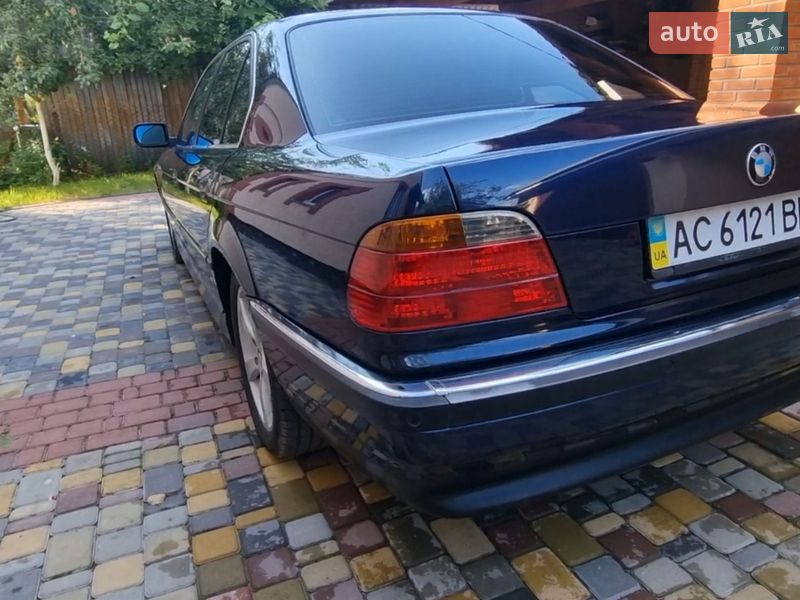 Седан BMW 7 Series 2000 в Киверцах фото 6 Седан BMW 7 Series 2000 в Киверцах