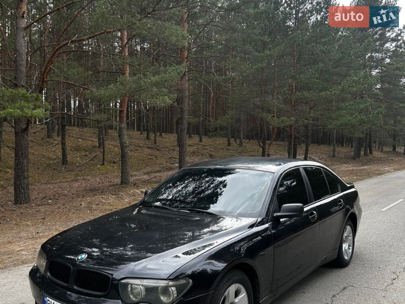BMW 7 Series 2002 BMW 7 Series 2002