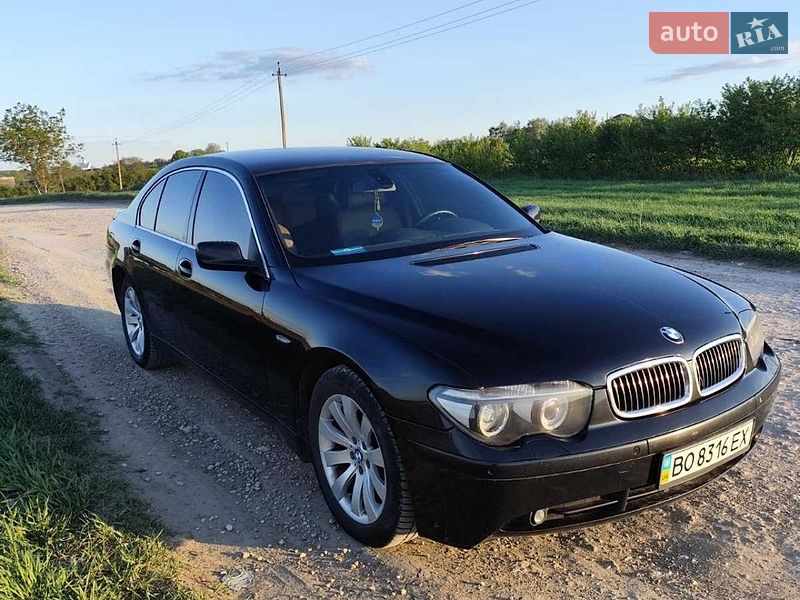 BMW 7 Series 2004 BMW 7 Series 2004
