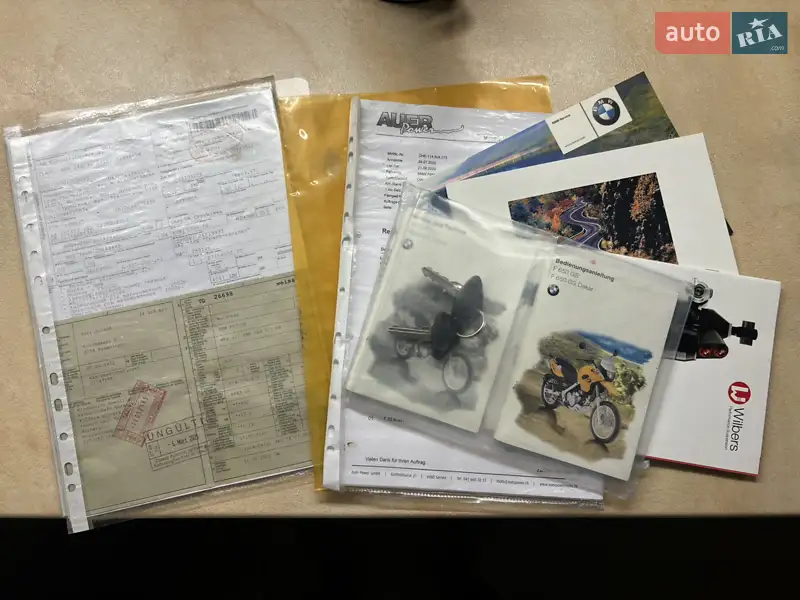 Мотоцикл Спорт-туризм BMW F 650GS 2000 в Сумах документ 2 фото Мотоцикл Спорт-туризм BMW F 650GS 2000 в Сумах документ
