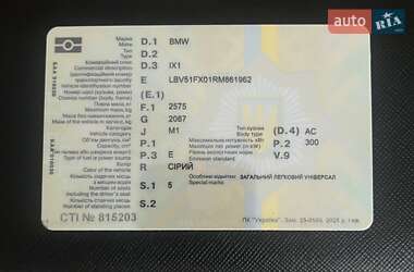 Внедорожник / Кроссовер BMW iX1 2024 в 