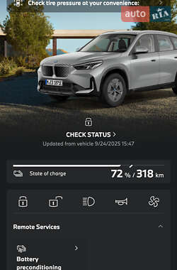 Внедорожник / Кроссовер BMW iX1 2023 в 