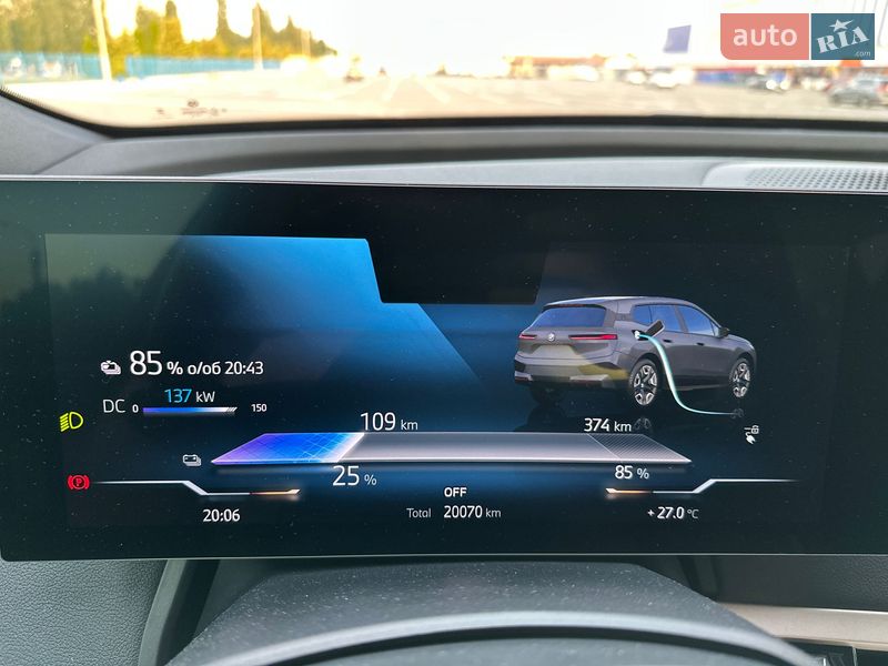 Позашляховик / Кросовер BMW iX 2023 в Черкасах