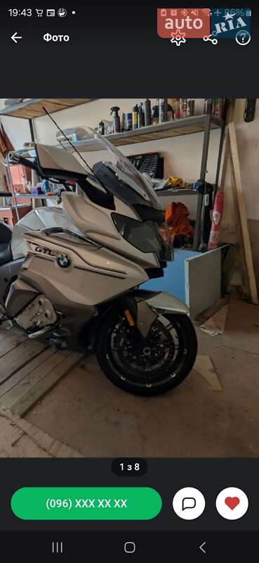 Мотоцикл Спорт-туризм BMW K 1600GTL 2020 в Хмельницком