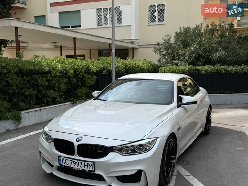 Кабриолет BMW M4 2015 в Ивано-Франковске