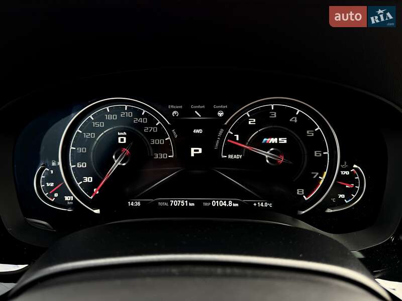 Седан BMW M5 2018 в Киеве