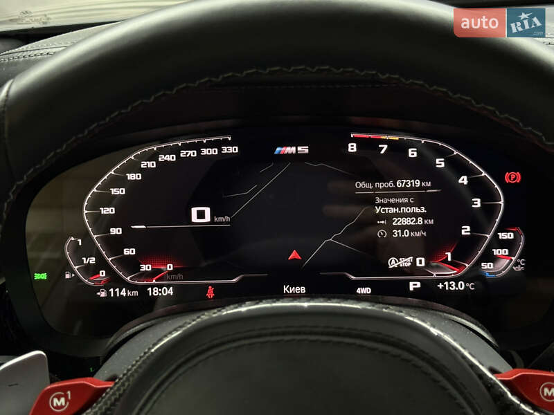 Седан BMW M5 2019 в Киеве