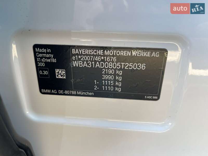 Позашляховик / Кросовер BMW X1 2021 в Ужгороді