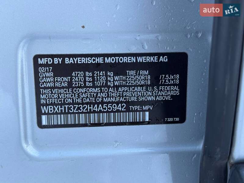 Позашляховик / Кросовер BMW X1 2017 в Рівному