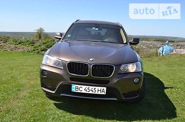 Внедорожник / Кроссовер BMW X3 2013 в Львове