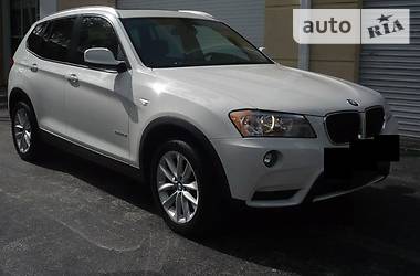 Внедорожник / Кроссовер BMW X3 2013 в Львове