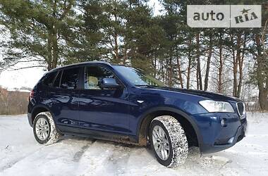 Позашляховик / Кросовер BMW X3 2014 в 
