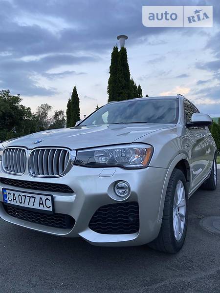 Позашляховик / Кросовер BMW X3 2015 в Черкасах