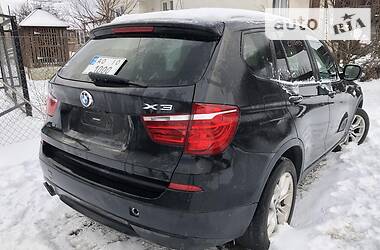 Внедорожник / Кроссовер BMW X3 2014 в Ужгороде