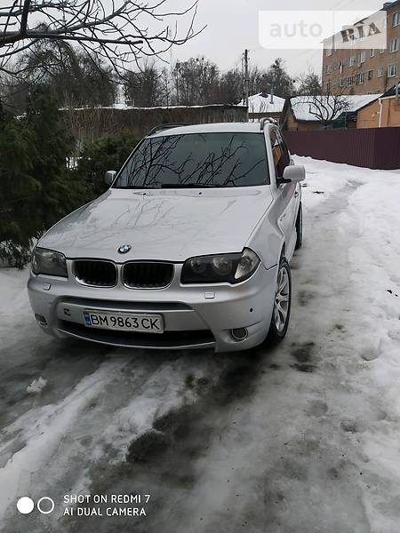 Внедорожник / Кроссовер BMW X3 2004 в Ромнах