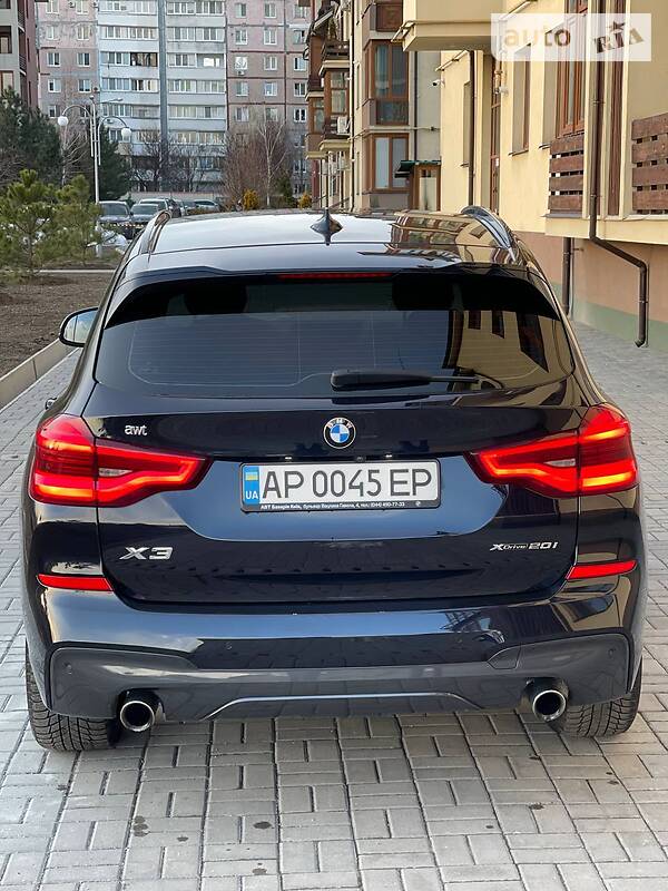 Внедорожник / Кроссовер BMW X3 2018 в Днепре