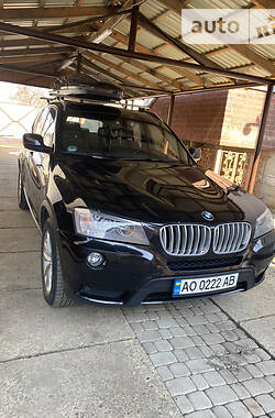 Внедорожник / Кроссовер BMW X3 2014 в Мукачево