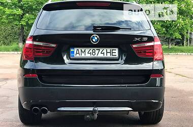 Внедорожник / Кроссовер BMW X3 2012 в Житомире