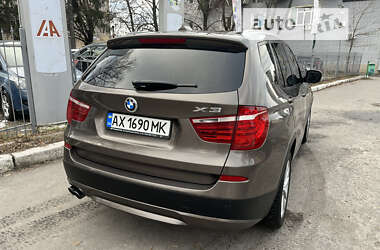 Внедорожник / Кроссовер BMW X3 2012 в Харькове