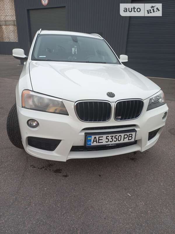 Внедорожник / Кроссовер BMW X3 2012 в Днепре