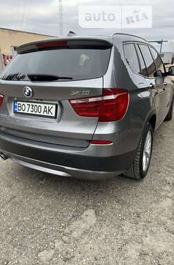 Внедорожник / Кроссовер BMW X3 2012 в Чорткове