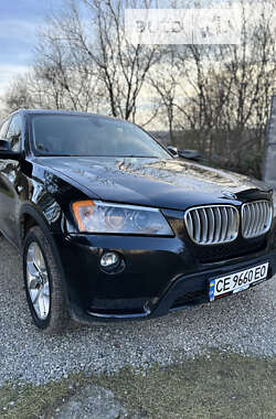 Внедорожник / Кроссовер BMW X3 2012 в Черновцах