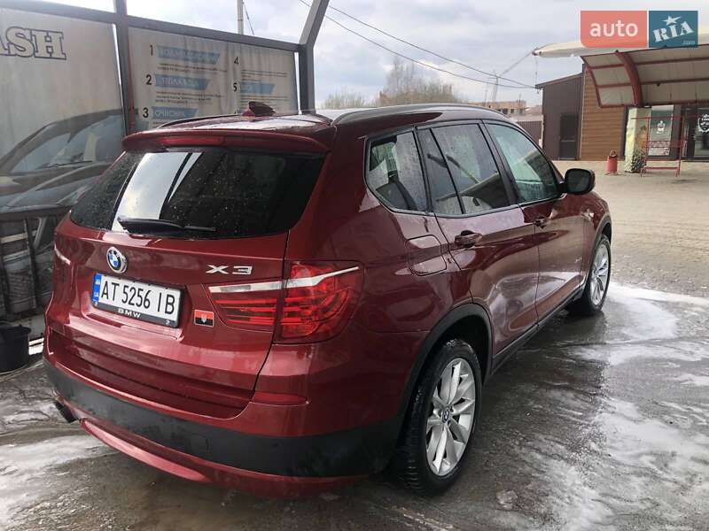 Позашляховик / Кросовер BMW X3 2012 в Надвірній
