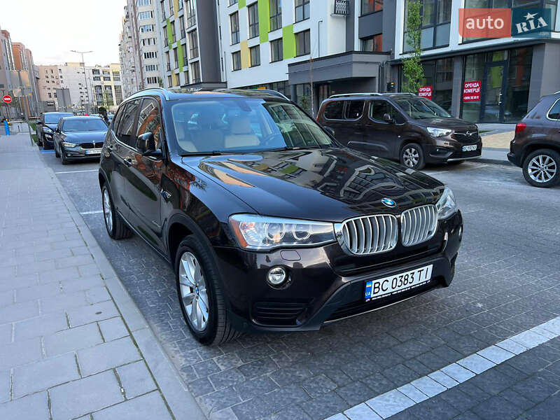 Внедорожник / Кроссовер BMW X3 2015 в Львове