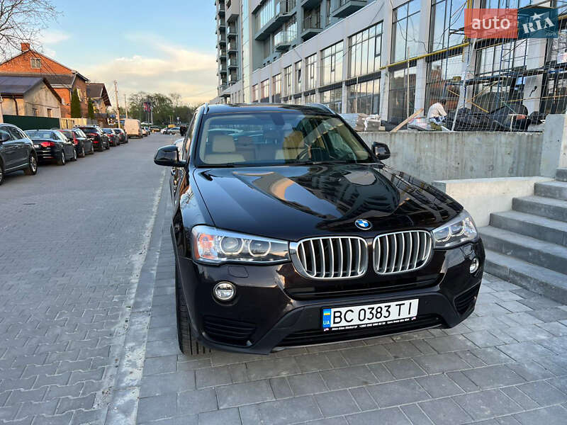 Внедорожник / Кроссовер BMW X3 2015 в Львове
