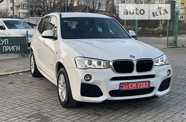 Внедорожник / Кроссовер BMW X3 2017 в Черновцах
