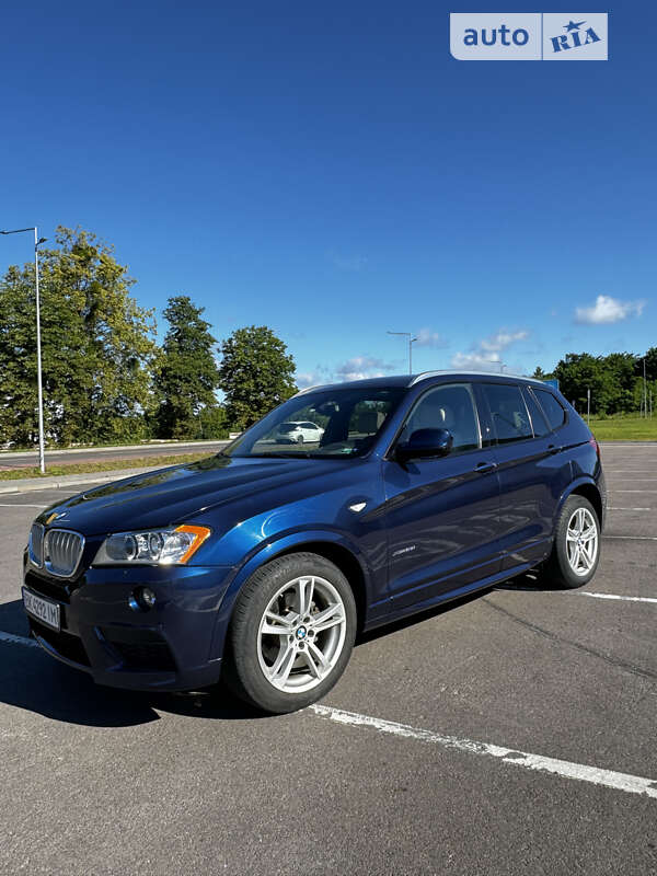 Внедорожник / Кроссовер BMW X3 2014 в Ровно