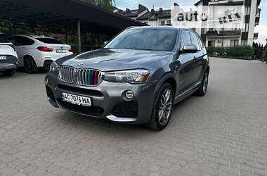 Внедорожник / Кроссовер BMW X3 2017 в Луцке