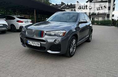 Внедорожник / Кроссовер BMW X3 2017 в 