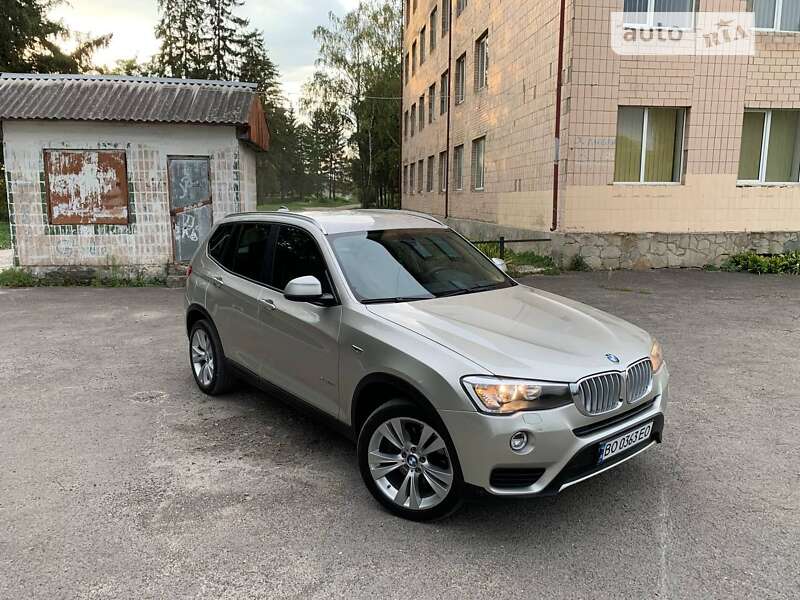 Позашляховик / Кросовер BMW X3 2015 в Тернополі