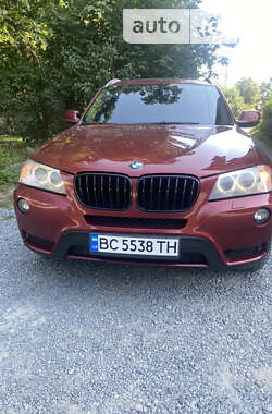 Внедорожник / Кроссовер BMW X3 2012 в Львове