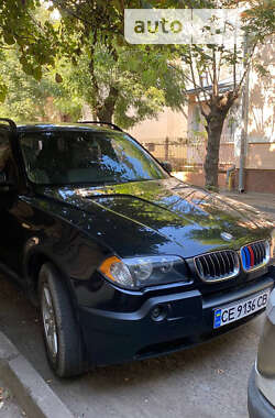 Внедорожник / Кроссовер BMW X3 2004 в Черновцах