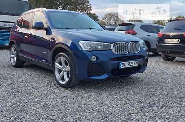 Внедорожник / Кроссовер BMW X3 2017 в Тернополе