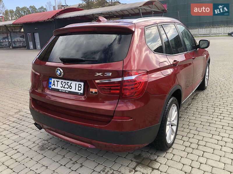 Позашляховик / Кросовер BMW X3 2012 в Надвірній