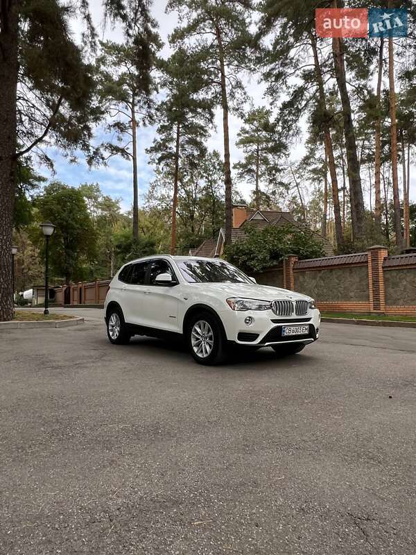 Внедорожник / Кроссовер BMW X3 2016 в Киеве