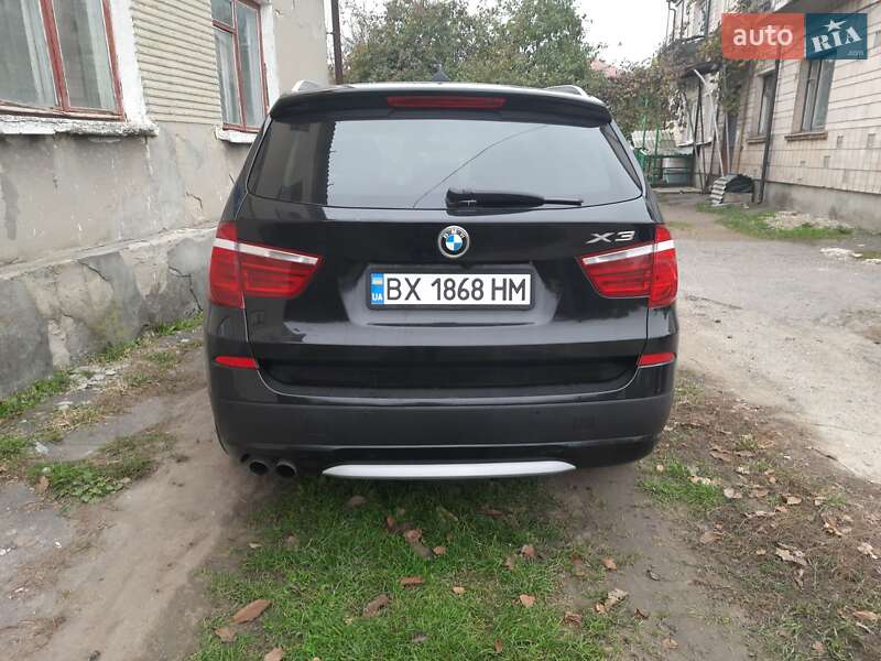Внедорожник / Кроссовер BMW X3 2011 в Шепетовке