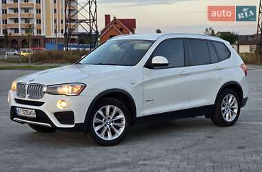 Внедорожник / Кроссовер BMW X3 2017 в 