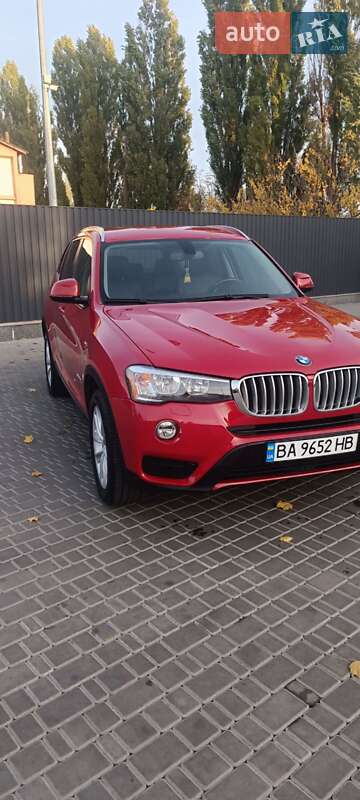 Внедорожник / Кроссовер BMW X3 2016 в Кропивницком