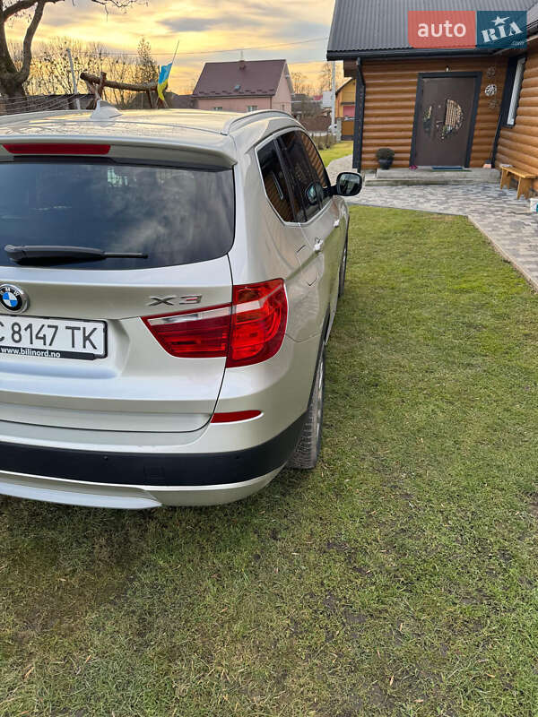 Внедорожник / Кроссовер BMW X3 2012 в Самборе