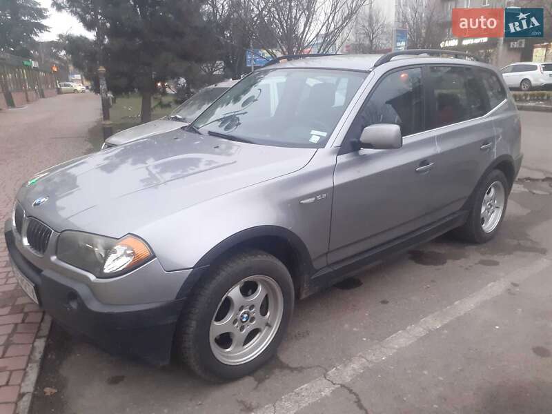 Внедорожник / Кроссовер BMW X3 2005 в Ужгороде