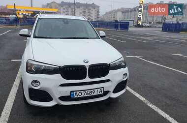 Внедорожник / Кроссовер BMW X3 2016 в Ужгороде