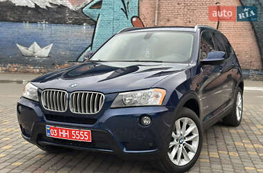 Внедорожник / Кроссовер BMW X3 2013 в Луцке