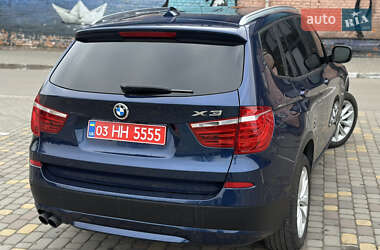 Внедорожник / Кроссовер BMW X3 2013 в Луцке