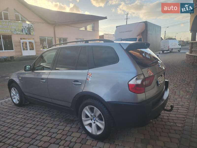 Внедорожник / Кроссовер BMW X3 2004 в Тячеве